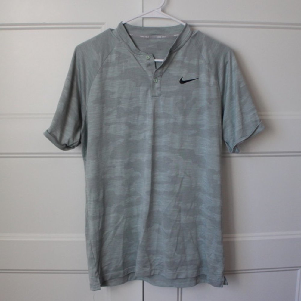 Tiger Woods Nike Blade Collar Polo, M